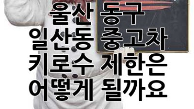울산 동구 일산동 중고차, 키로수 제한은 어떻게 될까요?